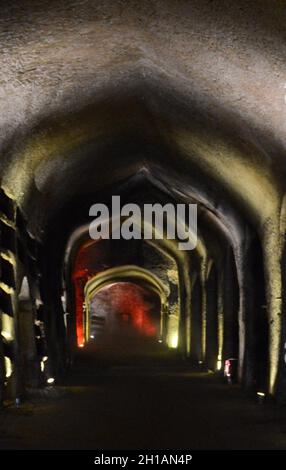 Catacombe di San Gennaro a Napoli. Foto Stock