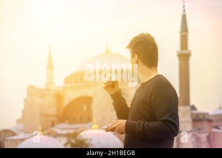 Turismo a Istanbul, Turchia. Foto Stock