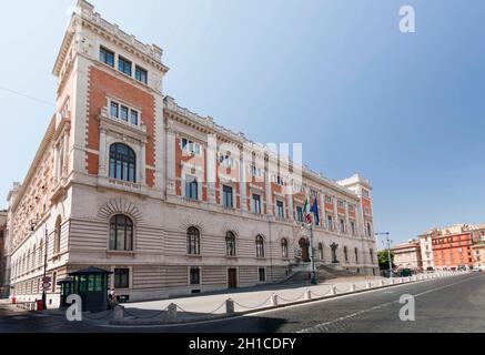 Palazzo Madama, è sede del Senato della Repubblica Italiana, Roma, Lazio, Italia, Europa Foto Stock