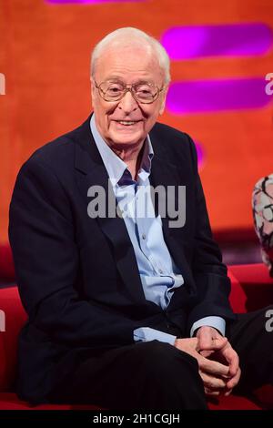 Foto del file datata 18/10/18 di Sir Michael Caine, che verrà premiato con un premio icona al Raindance Film Festival di quest'anno. La prima britannica di Best Sellers, un nuovo film che ha 88 anni di età, aprirà il festival indipendente del cinema a Londra alla fine di questo mese. Data di emissione: Lunedì 18 ottobre 2021. Foto Stock
