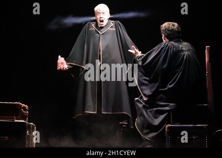 Szenenbilder 'Harry Potter und das verwunschene kind', Fotoprobe Harry Potter, Mehr! Teatro Amburgo, 05.03.2020 Foto Stock