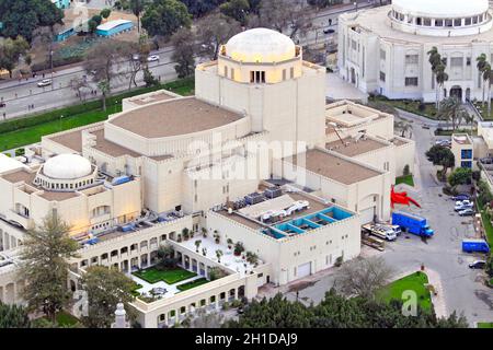 Il Cairo, Egitto - 25 febbraio: Egitto Opera House al Cairo il 25 febbraio 2010. Foto aerea del Teatro Lirico Nazionale del Cairo in Egitto. Foto Stock