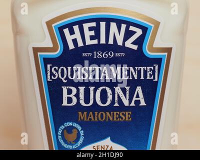 PITTSBURGH, USA - CIRCA APRILE 2020: Bottiglia di maionese Heinz Foto Stock