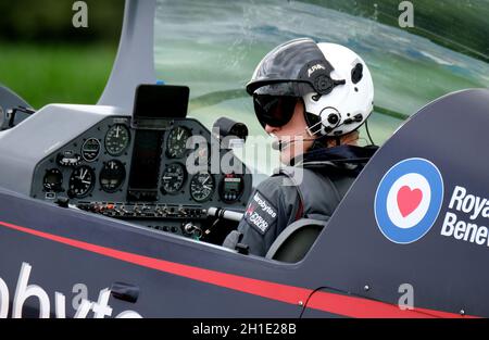 Squadra di dimostrazione Aerobatic all'Air show di East Kirkby. 2021. REGNO UNITO. Foto Stock