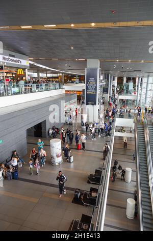 Bogota, Colombia – 30 gennaio 2019: Terminal dell'aeroporto di Bogota El Dorado (BOG) in Colombia. Foto Stock