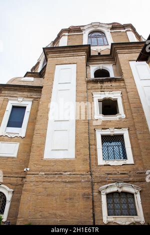 La facciata della Cappella dei Medici si trova a Piazza di Madonna degli Aldobrandini di Firenze Foto Stock