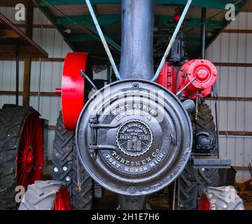 DULUTH, GEORGIA - Ottobre 6, 2019: La Southeastern Railway Museum occupa 35 acri a Duluth, Georgia, vicino ad Atlanta. Dal 1970, il museo ospita ma Foto Stock