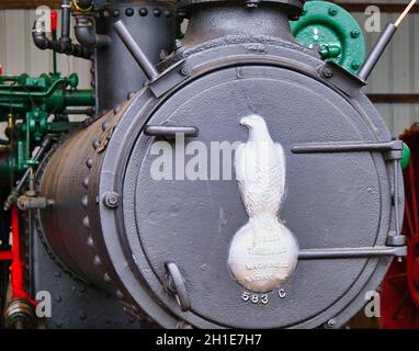 DULUTH, GEORGIA - Ottobre 6, 2019: La Southeastern Railway Museum occupa 35 acri a Duluth, Georgia, vicino ad Atlanta. Dal 1970, il museo ospita ma Foto Stock