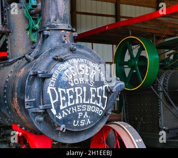 DULUTH, GEORGIA - Ottobre 6, 2019: La Southeastern Railway Museum occupa 35 acri a Duluth, Georgia, vicino ad Atlanta. Dal 1970, il museo ospita ma Foto Stock