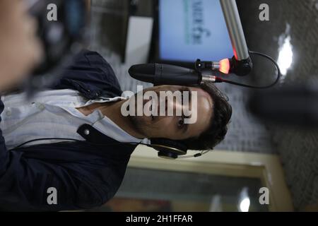 salvador, bahia / brasile - 31 ottobre 2019: Thiago Arancam, tenore lirico, visto durante un'intervista. *** Local Caption *** Foto Stock