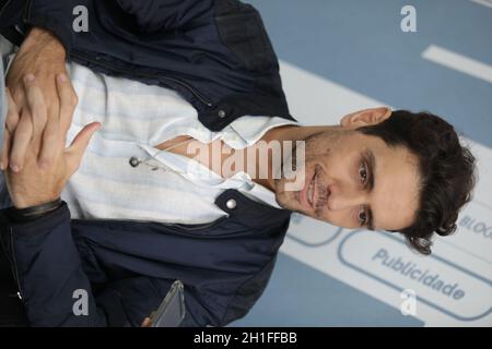 salvador, bahia / brasile - 31 ottobre 2019: Thiago Arancam, tenore lirico, visto durante un'intervista. *** Local Caption *** Foto Stock