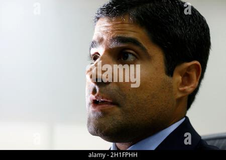 salvador, bahia / brasile - 17 settembre 2014: Il sindaco di Salvador ACM Neto è visto nella città di Salvador. *** Local Caption *** Foto Stock