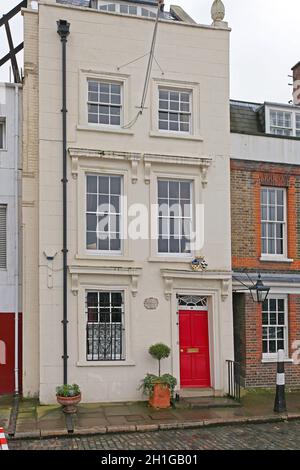 Londra, Regno Unito - 19 gennaio 2013: The Deanery and Cardinal Wharf Building a Southwark a Londra, Regno Unito. Foto Stock