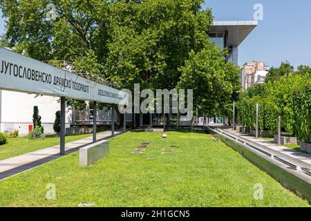 Belgrado, Serbia - 30 giugno 2019: Teatro del dramma jugoslavo a Belgrado, Serbia. Foto Stock