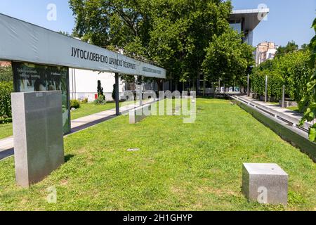 Belgrado, Serbia - 30 giugno 2019: Teatro del dramma jugoslavo a Belgrado, Serbia. Foto Stock