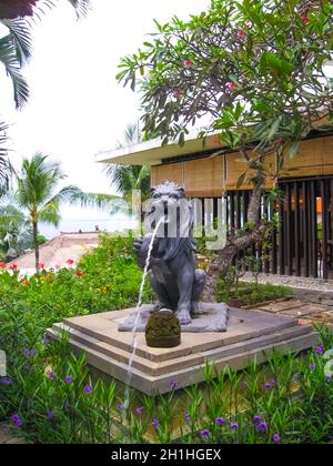 Nusa Dua, Bali, Indonesia - 30 dicembre 2008: Vista del Ritz-Carlton Bali Resort Foto Stock