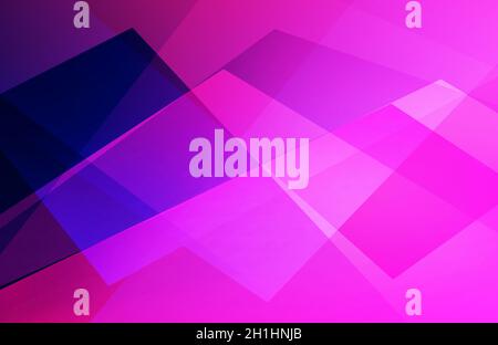 Combinazione blu e rosa forme casuali Abstract sfondo concetto di carta da parati Foto Stock