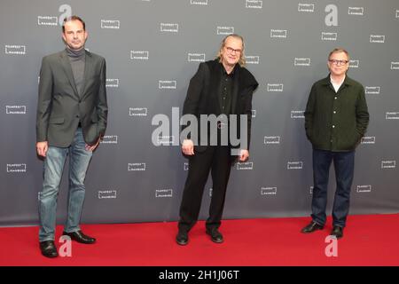 Jan Philip Lange, Ulrich Waller, Eduard Erne, Filmfest Hamburg, 29.09.2020 Foto Stock