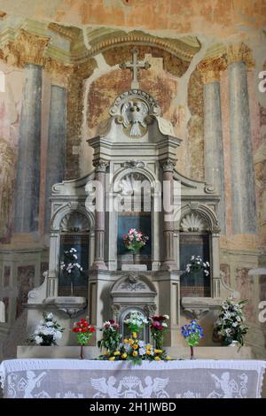 Chiesa Parrocchiale di Santa Marta in Sisinec, Croazia Foto Stock