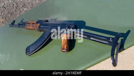 7.62 mm fucile d'assalto Kalashnikov Foto Stock