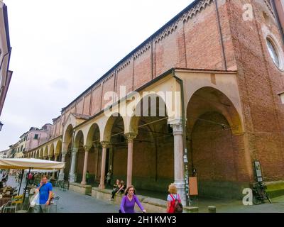 Padova, Italia - 19 settembre 2014: Palazzo, edificio storico di Padova il 19 settembre 2014 Foto Stock