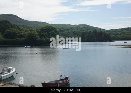 Isola verde Irlanda paesaggi incantevoli Foto Stock