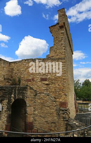 Ingelheim am Rhein è una città della Renania-Palatinato con molti siti storici Foto Stock