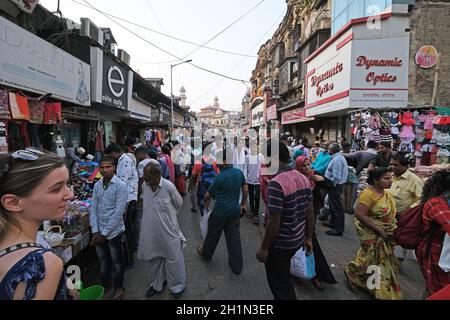 Mercato Crawford a Mumbai, India Foto Stock