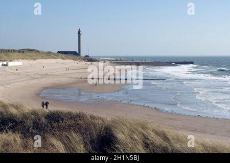 Kueste, Westkapelle Foto Stock