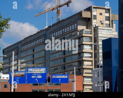 Erasmus University Medical Center in costruzione - Rotterdam Foto Stock