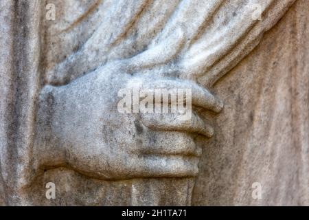 Roma, Italia - 10 ottobre 2020: Terme di Diocleziano del III secolo, rovine di antiche terme romane, Museo Nazionale Romano Foto Stock