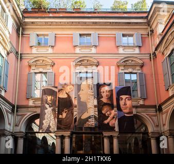Poldi Pezzoli, casa museo nel cuore di Milano Foto Stock
