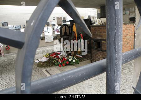 Ehemaliges Konzentrationslager Gusen, Österreich, Europa. – ex campo di concentramento di Gusen, Austria, Europa. Foto Stock