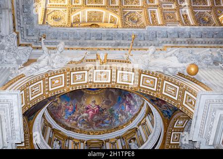 Vaticano affreschi. Italia Foto Stock