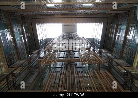 Struttura dell'Ufficio di Toshima Ward. Luogo di ripresa: Area metropolitana di Tokyo Foto Stock