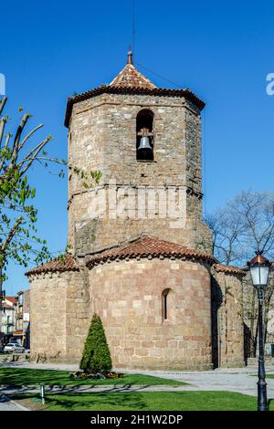 Chiesa di Sant Pol a Sant Joan de les Abadeses, Catalogna Spagna Foto Stock