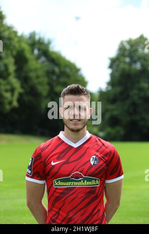 Kammerbauer Patrick (SC Friburgo II U23) Mannschaftsfoto SC Friburgo II - Saison 2021/22 Foto Stock