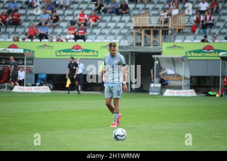 Goppel Thijmen (SV Wehen Wiesbaden), 3. FBL: 21-22: 1. Sptg. SC Friburgo II vs Wehen Wiesbaden le NORMATIVE DFL VIETANO QUALSIASI USO DI FOTOGRAFIE COME IM Foto Stock