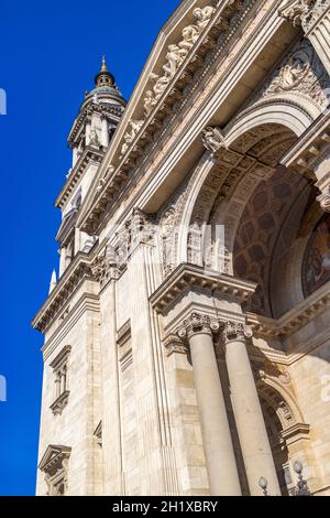 La Basilica di Santo Stefano a Budapest, Ungheria. Foto Stock