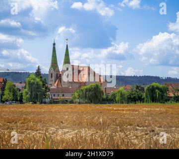 Chiesa storica di Beilngries (Baviera, Germania) Foto Stock