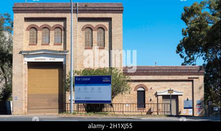 Elettricità Sottostazione No. 195 a Pymble è una sottostazione di zona dichiarata patrimonio significativo dal 1926-27 in uno stile classico interbellico spogliato Foto Stock