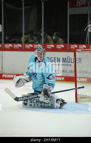 Joacim Eriksson (SERC Wild Wings) im Spiel der DEL, 6. Sptg.: SERC Wild Wings vs Nürnberg Ice Tigers Foto Stock