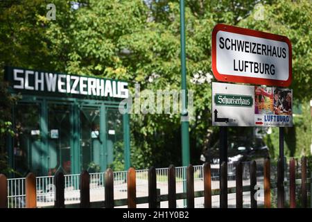 Liliput-Bahn im Wiener Prater, Wien, Österreich, Europa - Liliput-Train nel Wiener Prater, Vienna, Austria, Europa Foto Stock