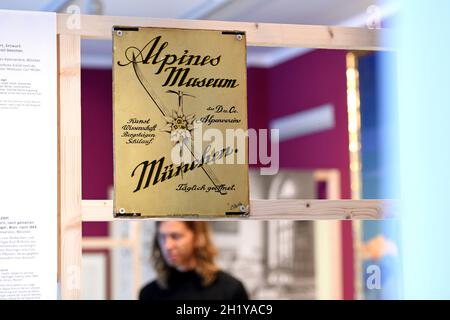 Das Alpine Museum des Deutschen Alpenvereins a München - il Museo Alpino del Club Alpino tedesco di Monaco Foto Stock