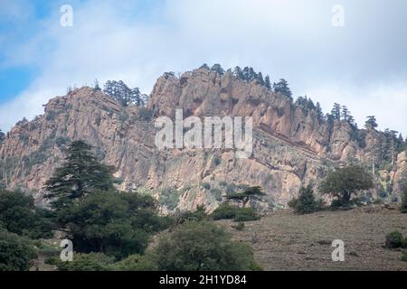 Parco Nazionale di Belezma nella regione di Aure a Batna, Algeria Foto Stock