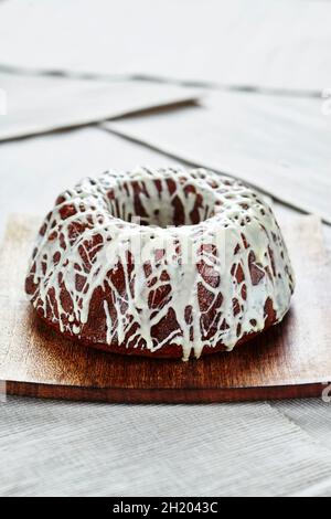 Torta Bundt all'anice Foto Stock