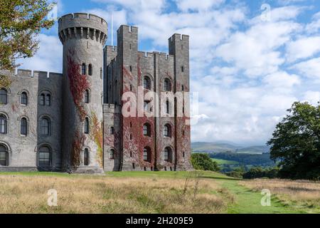 Castello di Penrhyn, Llandygai, Bangor, Galles del Nord, Galles, REGNO UNITO Foto Stock