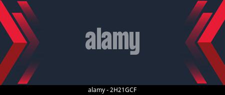 Social Media Facebook Cover e banner Illustrazione Vettoriale