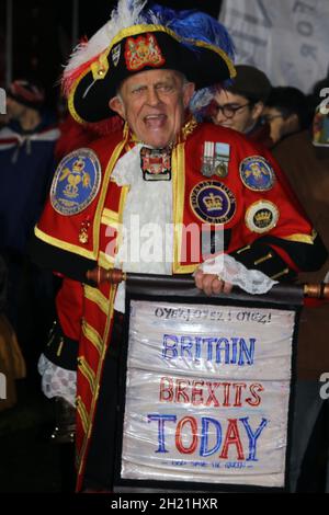 Brexit Day, 31 gennaio 2020 Foto Stock