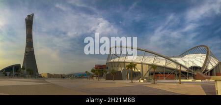 Khalifa International Stadium, Doha Qatar Foto Stock